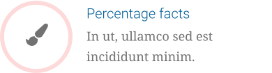 Percentage facts In ut, ullamco sed est incididunt minim.